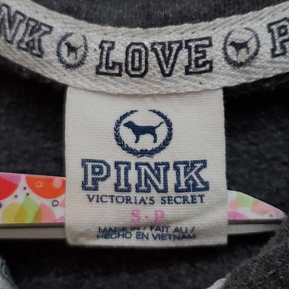 Victoria's Secret PINK Black & Pink Sequin Ladies Jacket Size SP - Picture 2 of 14